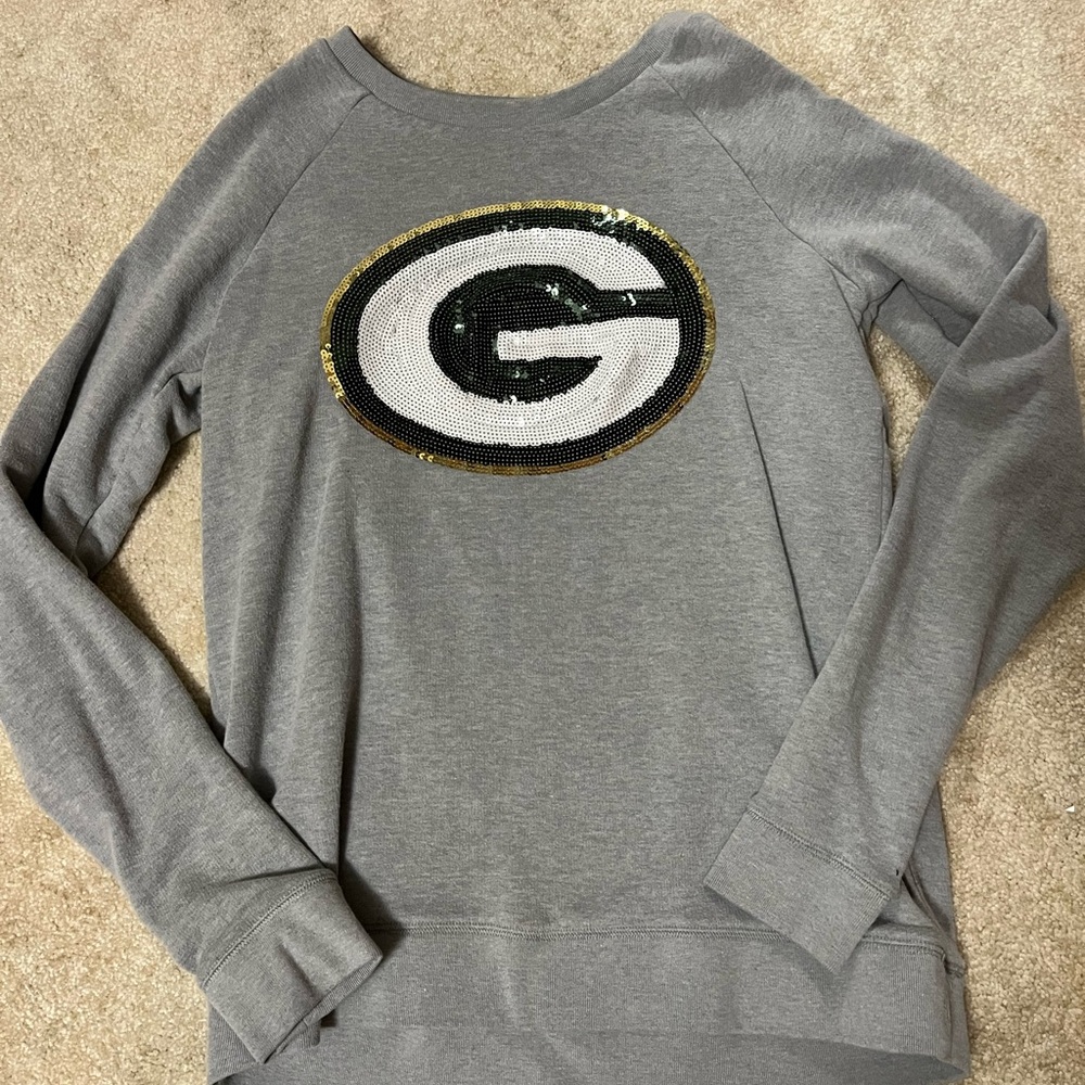 Victoria's Secret PINK  Green Bay Packers Sweatshirt